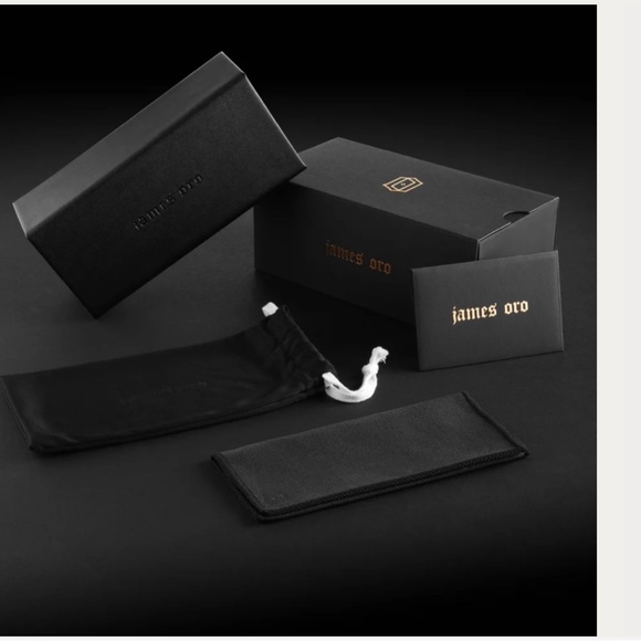 Round Black Sunglasses - Picture 3 of 6